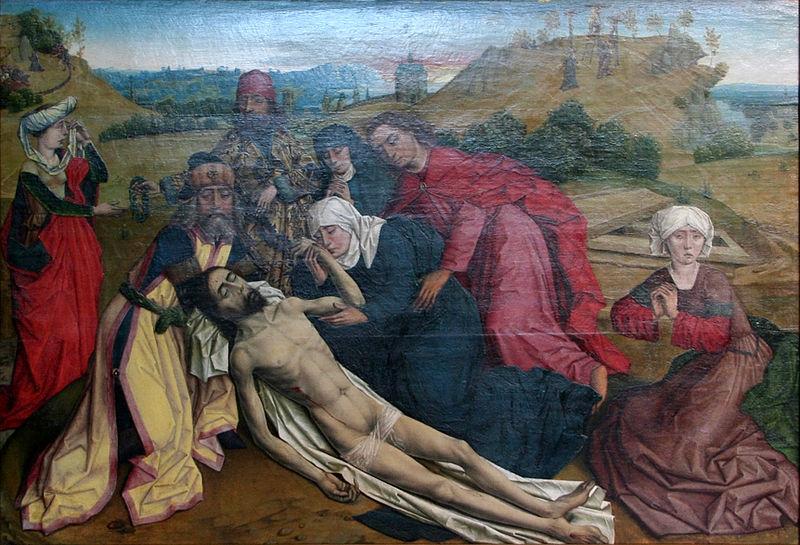 Dieric Bouts Lamentation of Christ Germany oil painting art